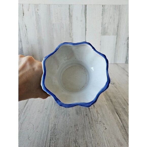 Canton collection twos company elephant vase bowl unique blue Delph statue figur - Picture 7 of 8